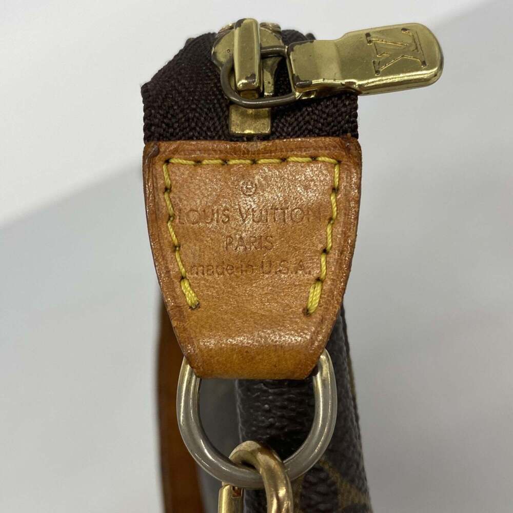 LOUIS VUITTON Brown Monogram Pochette Pouch - Picture 5 of 9
